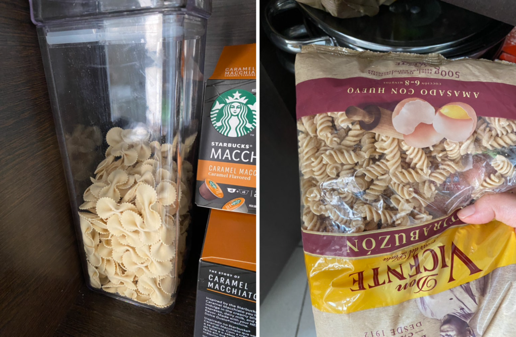 mamá preparando vianda escolar coreana