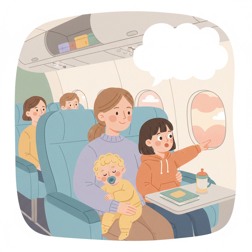 viajar en avión con niños pequeños en un vuelo largo mamá viajando en avión con niños pequeños experiencia real de viajar en avión con niños pequeños