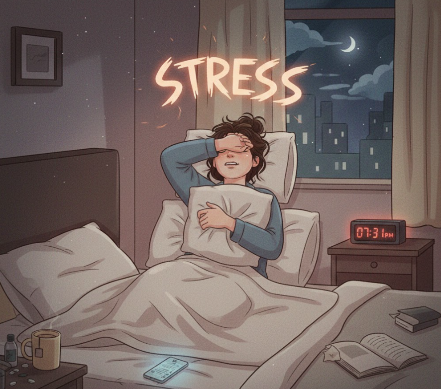 tinnitus por estrés y falta de sueño