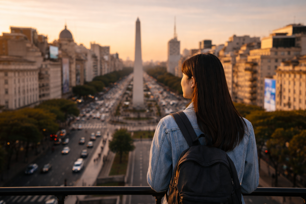 mujer coreana viviendo en Argentina