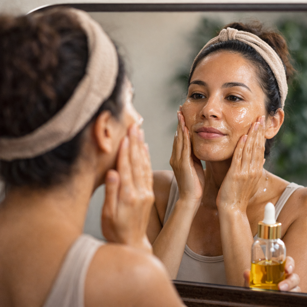 aceite de jojoba para la piel rutina natural