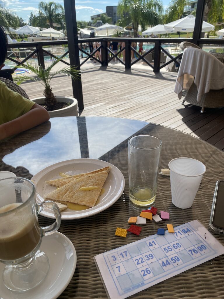  actividad de bingo familiar.