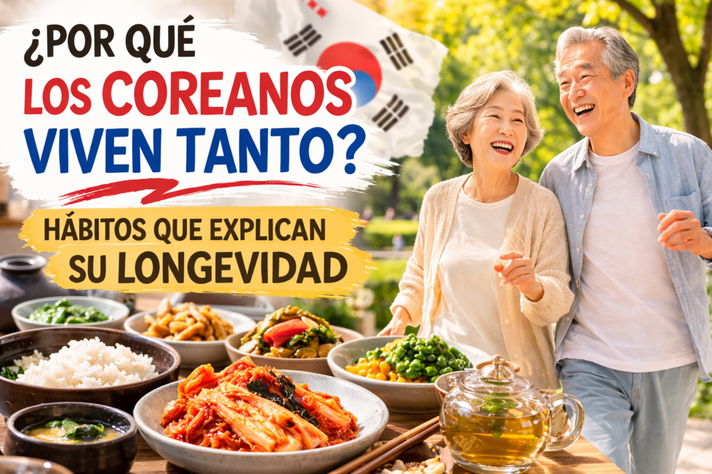 ¿Por qué los coreanos viven tanto?